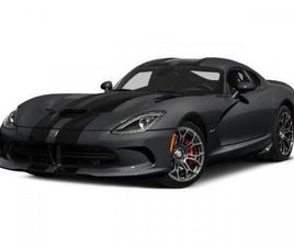 DODGE VIPER COUPE USED 2016 DODGE VIPER SRT