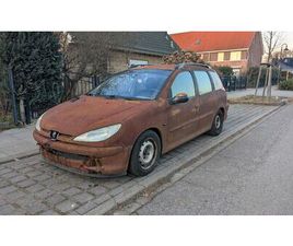 PEUGEOT 206 SW RATTE ROSTLACK GEWINDEFAHRWERK