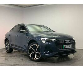 2022 AUDI E-TRON 50E BLACK EDITION SPORTBACK