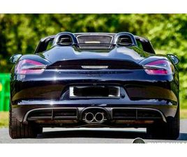 PORSCHE BOXSTER SPYDER PORSCHE BOXSTER SPYDER 981 BURMESTER APPROVED 2028