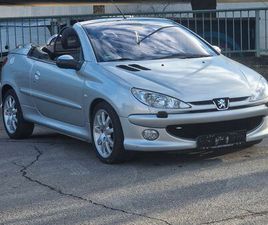 PEUGEOT 206 CABRIOLET CC PLATINUM*ORIGINAL 81TKM*2.HAND*