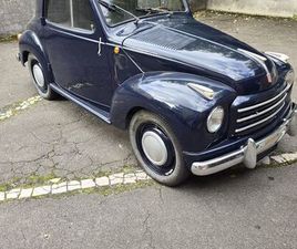 FIAT TOPOLINO TRASFORMABILE D'EPOCA - UN GIOIELLO RARO!