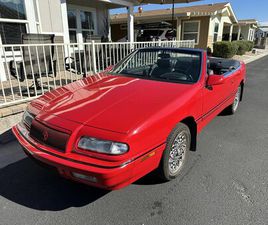 CHRYSLER LE BARON CABRIO LOW-MILE SURVIVOR : 1994 CHRYSLER LEBARON CONVERTIBLE
