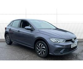 VOLKSWAGEN POLO 2023 (23) 1.0 LIFE 5DR PETROL HATCHBACK