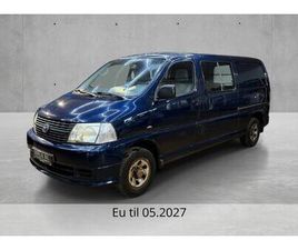 TOYOTA HIACE 4WD| 2.5-117HK | LIVETS BIL | KROK | 2007MOD|