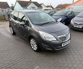 2012 VAUXHALL MERIVA 1.4 SE TURBO (140PS) 1398CC
