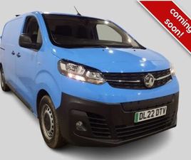 2022 VAUXHALL VIVARO E 3100 50KWH L1H1 DYNAMIC PANEL VAN