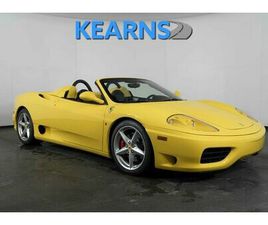 FERRARI 360 MODENA SPIDER USED 2001 FERRARI 360 SPIDER JOHNSON CREEK WI 53038