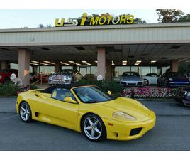 FERRARI 360 MODENA SPIDER USED 2001 FERRARI 360 SPIDER KNOXVILLE TN 37919