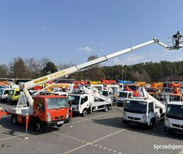 NISSAN CABSTAR NISSAN CABSTAR ZWYŻKA PODNOŚNIK KOSZOWY PALFINGER P210 BK WYSOKOŚĆ PODNOSZ… WIDEŁKI - SPRZEDAJEMY.PL