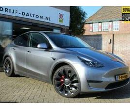 TESLA MODEL Y PERFORMANCE TESLA MODEL Y PERFORMANCE AWD 75 KWH 456 PK / 21 LMV /PANOD — TESLA — MARKTPLAATS