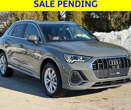 CERTIFIED 2025 AUDI Q3 PREMIUM 45 TFSI S LINE QUATTRO TIPTRONIC