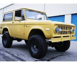 1972 FORD BRONCO RESTO MOD FUEL INJECTED CARHARTT INTERIOR 5.0 V8 4X4