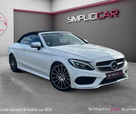 MERCEDES CLASSE C CABRIOLET 220 D 9G-TRONIC FASCINATION PACK AMG GARANTIE 12 MOIS