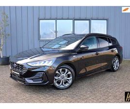 FORD FOCUS WAGON 1.0 ECOBOOST HYBRID ST LINE * GROTE NAVI * DRIVERSPACK * CARPLAY/ANDROID * AFN. TREKHAAK * 1E EIG. * TOP CONDITIE
