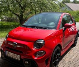 ABARTH 595C CABRIO - 145 PS - ROT - GEPFLEGT
