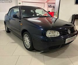 VW GOLF 1.6 CABRIOLET NACIONAL JULHO/98