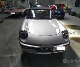 ALFA ROMEO SPIDER 2.0 QUADRIFOGLIO VERDE RESTAUR