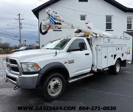 2017 RAM 5500 4X4 ALTEC AT40G BUCKET TRUCK
