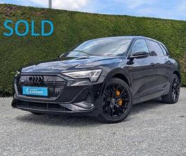 ② AUDI E-TRON !VERKOCHT! - BLACK EDITION -2X S-LINE — AUDI — 2EMEMAIN