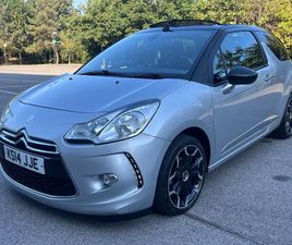 CITROEN DS3 CABRIO 2014 1.6 EHDI AIRDREAM DSTYLE PLUS 2DR