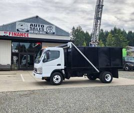 2007 MITSUBISHI FUSO FE DUMP TRUCK WITH NEW 12’ STEEL BOX