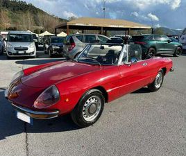 1750 SPIDER ISCRITTA ASI CON CERTIFICAZIONE