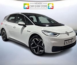 VOLKSWAGEN ID.3 VOLKSWAGEN ID.3 150KW 1ST EDITION PRO POWER 58KWH 5DR AUTO