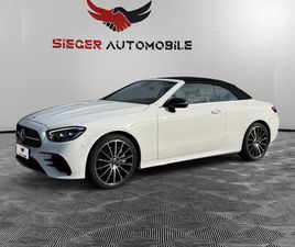 MERCEDES CLASSE E CABRIO E 400 MERCEDES-BENZ E 400 D 4MATIC CABRIO AMG LINE, BURMESTER, LEDER