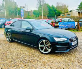 2017 AUDI A4 1.4 TFSI BLACK EDITION SALOON 4DR PETROL MANUAL EURO 6 (START/STOP) (150