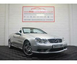 2003 MERCEDES-BENZ CLK CLK55 2DR TIP AUTO CONVERTIBLE PETROL AUTOMATIC