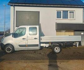 ② NISSAN NV400 OPEN LAADBAK 7 ZITPLAATSEN — CAMIONNETTES & UTILITAIRES — 2EMEMAIN