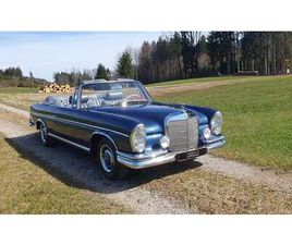 MERCEDES CLASSE S CABRIOLET 300 SE 1967 MERCEDES 300 SE CABRIOLET FARBRARITÄT / DEUTSCHES ORIGINAL A VENDRE