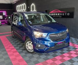 OPEL COMBO LIFE 1.2 110 CH BVM6 EDITION ~ CAMÉRA ~ CARPLAY ~ SIÈGES CHAUFFANTS ~ DISTRI OK