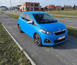 PEUGEOT 108 1,2 REGISTRIRAN ,VELIKI + MALI SERVIS,KLIMA,5 VRATA, LED, 2016 GOD.