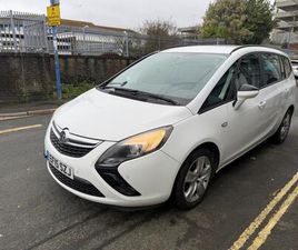 2015 VAUXHALL ZAFIRA 1.4T EXCLUSIV 5DR MPV PETROL MANUAL