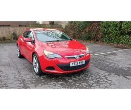 2012 VAUXHALL ASTRA GTC 1.7 CDTI 16V 130 SPORT 3DR HATCHBACK DIESEL MANUAL