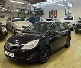 VAUXHALL MERIVA 2012 VAUXHALL MERIVA 1.4I 16V ACTIVE 5DR MPV PETROL MANUAL