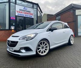 2017 VAUXHALL CORSA 1.6T VXR 3DR HATCHBACK PETROL MANUAL