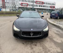 MASERATI GHIBLI SQ4 S / CARBON EDITION / 21 / 430 HP ≫ 2017 • 24 900 EUR • ID