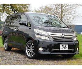 TOYOTA VELLFIRE 2.4X BLACK AUTO PETROL 2012