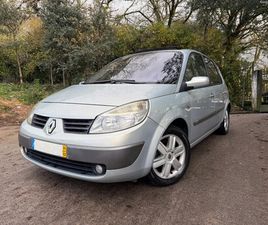 RENAULT SCÉNIC 1.5DCI TETO DE ABRIR FEVEREIRO/05