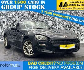 FIAT 124 1.4 MULTIAIR CLASSICA CONVERTIBLE 2DR PETROL EURO 6 (140 PS)