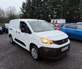 2021 PEUGEOT PARTNER 1.5 BLUEHDI 1000 PROFESSIONAL PREMIUM (100PS)(EU6D)