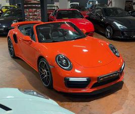 PORSCHE 911 CABRIOLET 991 TURBO S TURBO S 580CV PCCB/LIFT/APPROVED/BURMESTER