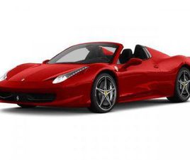 CERTIFIED 2014 FERRARI 458 SPIDER BASE