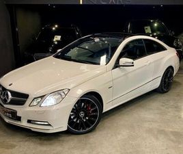 MERCEDES CLASSE E COUPÉ PACK AMG 350 CDI 3.0 L V6 TURBO 231 CH