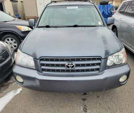 TOYOTA HIGHLANDER 2002 TOYOTA HIGHLANDER 4WD V6 3.0