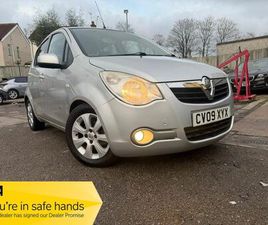 2009 VAUXHALL AGILA 1.2 DESIGN AUTO