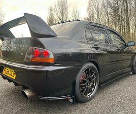 2005 55 MITSUBISHI EVO LANCER 8 GSR 2.0 85K BLACK 370BHP FSH HPI CLEAR
